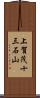 上賀茂十三石山 Scroll