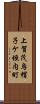 上賀茂烏帽子ケ垣内町 Scroll