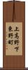 上高野下東野町 Scroll