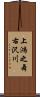 上鴻之舞右沢川 Scroll