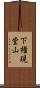 下権現堂山 Scroll