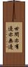 世間亦有邊亦無邊 Scroll