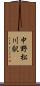 中野松川駅 Scroll