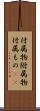 付属物 Scroll