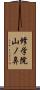 修学院山ノ鼻 Scroll