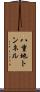 八重地トンネル Scroll