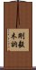 剛毅木訥 Scroll