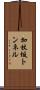 加杖坂トンネル Scroll