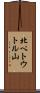 北ペトウトル山 Scroll
