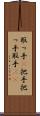 取っ手(P) Scroll