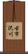 古市沢川 Scroll