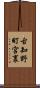 古知野町宮裏 Scroll