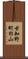 古知野町杉山 Scroll
