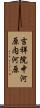 吉祥院中河原内河原 Scroll