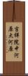 吉祥院中河原大河原 Scroll