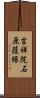 吉祥院石原葭縁 Scroll