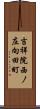 吉祥院西ノ庄向田町 Scroll