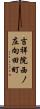 吉祥院西ノ庄向田町 Scroll