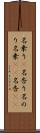 名乗り(P) Scroll