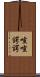 喧喧諤諤 Scroll