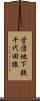 営団地下鉄千代田線 Scroll