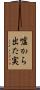 嘘から出た実 Scroll