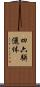 四六駢儷体 Scroll