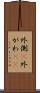 外側(P) Scroll