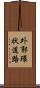 外郭環状道路 Scroll