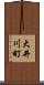 大井川町 Scroll