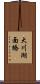 大川湖面橋 Scroll