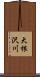 大根沢川 Scroll