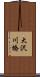 大沢川橋 Scroll