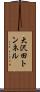 大沢田トンネル Scroll
