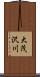 大茂沢川 Scroll