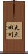 大豆田川 Scroll