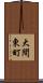 大間東町 Scroll