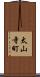 太山寺町 Scroll