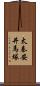 太秦安井馬塚 Scroll
