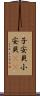 子安貝 Scroll