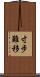 寸步難移 Scroll