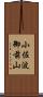 小佐波御前山 Scroll