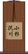 小杉沢川 Scroll
