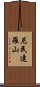 尼民達羅山 Scroll