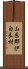 山県郡伊自良村 Scroll