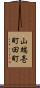 山端壱町田町 Scroll