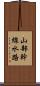 山部幹線水路 Scroll