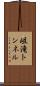 岨滝トンネル Scroll