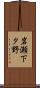 岩瀬下タ野 Scroll