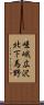 嵯峨広沢北下馬野 Scroll
